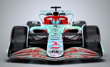 2022 F1 Race Car Front