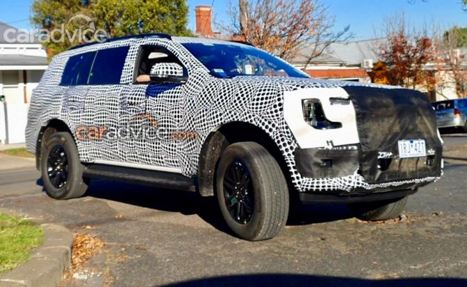 2022 Ford Endeavour Spotted