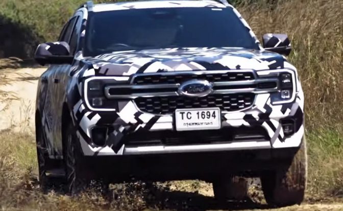 2022 Ford Endeavour Teaser