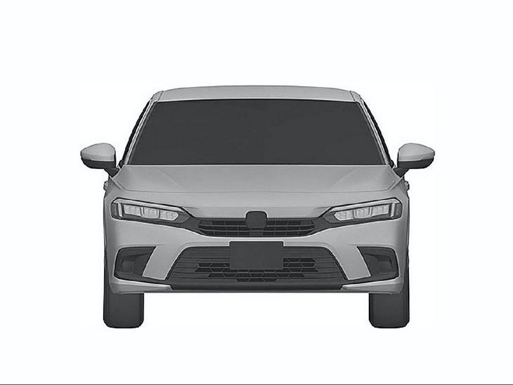 2022 Honda Civic Patent Front