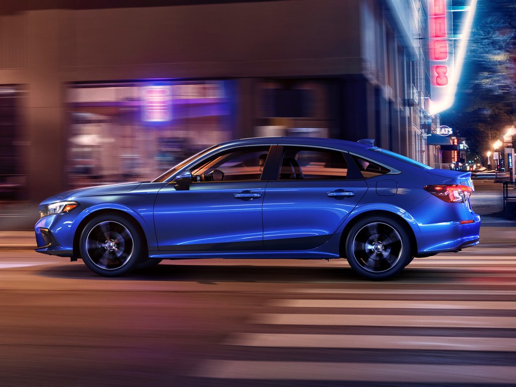 2022 Honda Civic Sedan Touring Side
