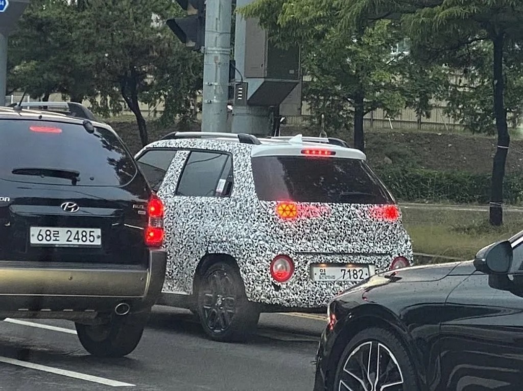 2022 Hyundai AX1 Spied Rear