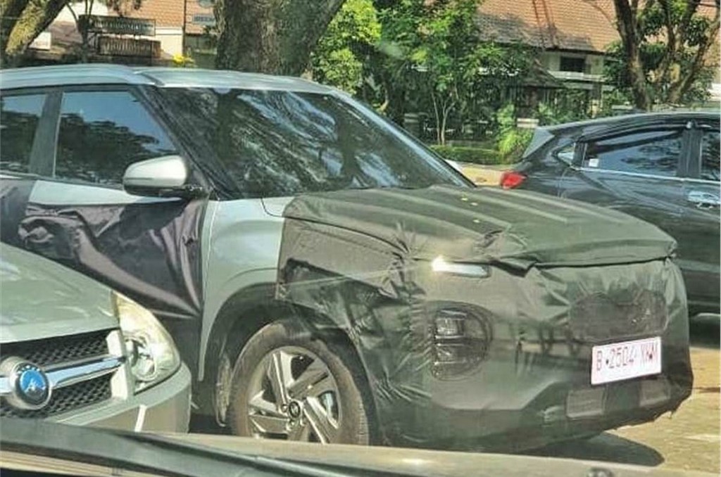 2022 Hyundai Creta Facelift Spied Front
