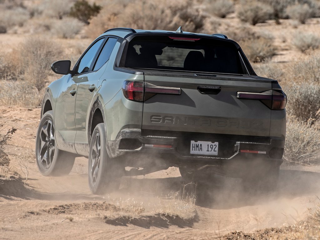 2022 Hyundai Santa Cruz Rear
