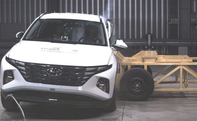 2022 Hyundai Tucson Euro NCAP Side Impact