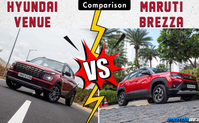 2022 Hyundai Venue vs Maruti Brezza