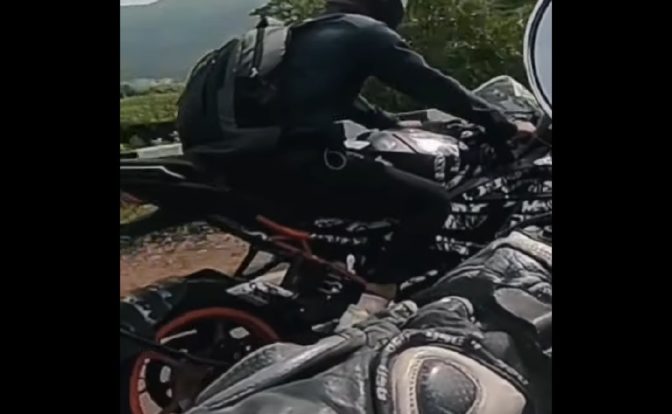 2022 KTM RC 125 Spotted