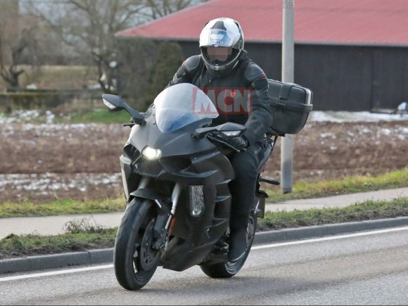 2022 Kawasaki Ninja H2 SX Spied