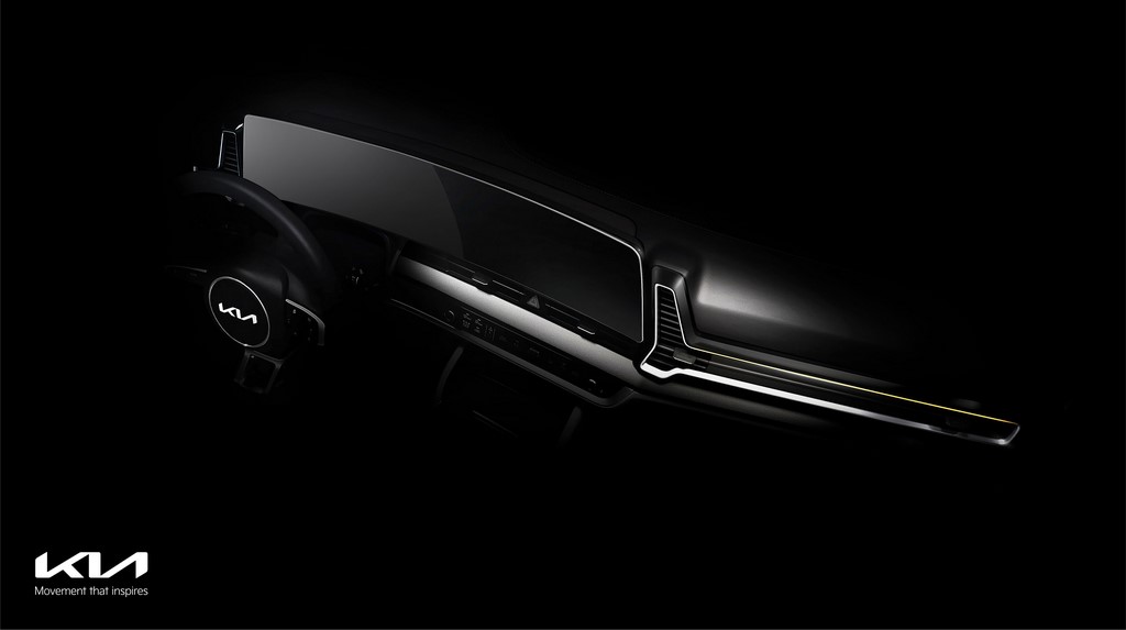 2022 Kia Sportage Teaser Dashboard