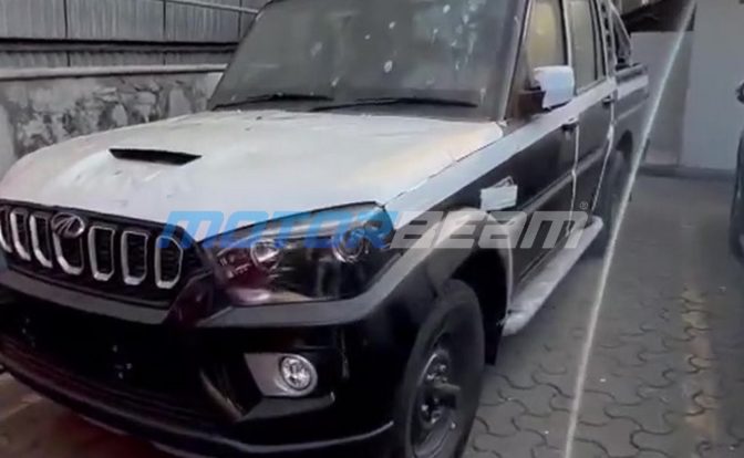 2022 Mahindra Scorpio Getaway Spied