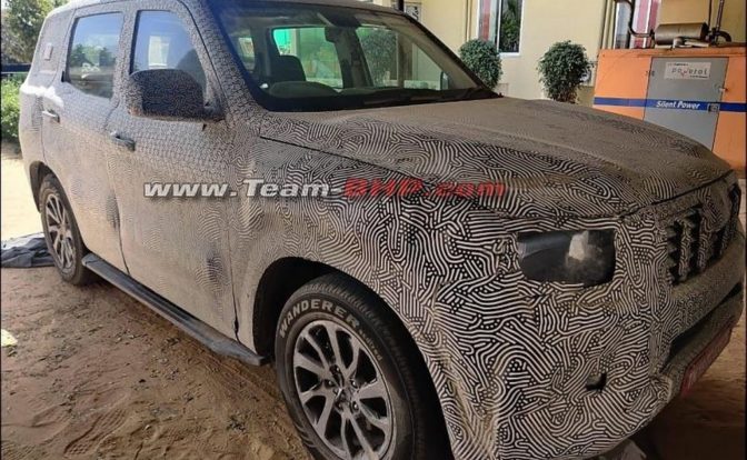 2022 Mahindra Scorpio Spied