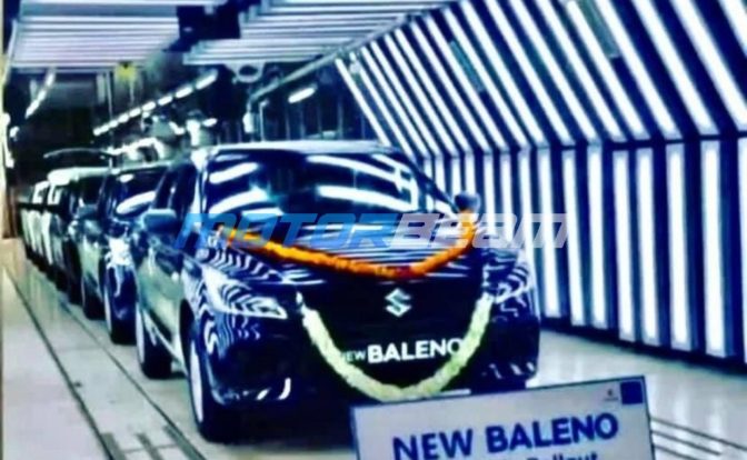 2022 Maruti Baleno Production