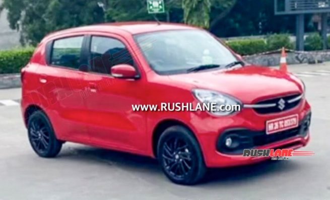 2022 Maruti Celerio Spied
