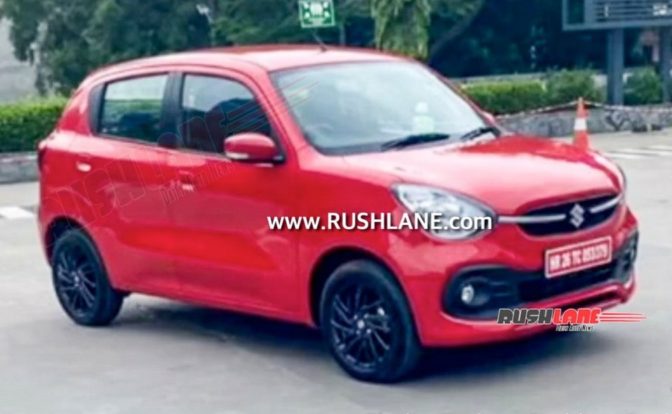 2022 Maruti Celerio Spied