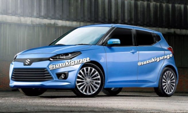 2022 Maruti Swift Rendering
