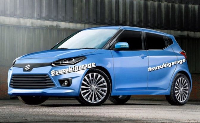 2022 Maruti Swift Rendering