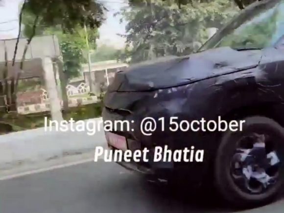 2022 Maruti Vitara Brezza Spotted
