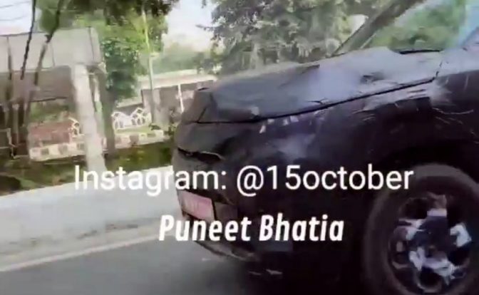 2022 Maruti Vitara Brezza Spotted