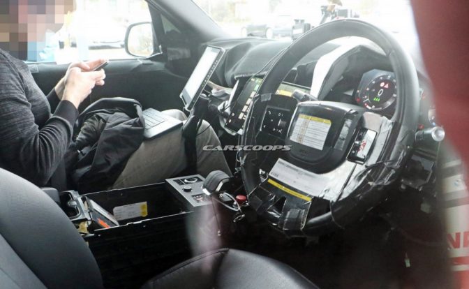 2022 Range Rover Spied Rear