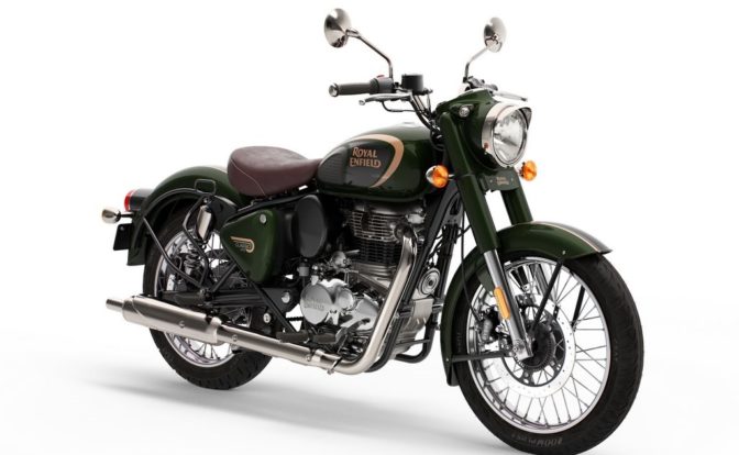 2022 Royal Enfield Classic 350 Halcyon Green