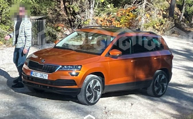 2022 Skoda Karoq Spied