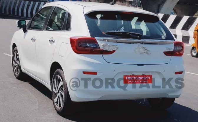 2022 Toyota Glanza Rear