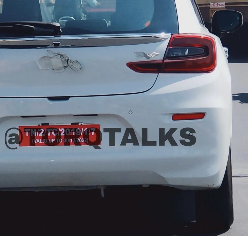 2022 Toyota Glanza Spotted