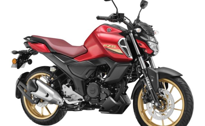 2022 Yamaha FZS Deluxe Metallic Deep Red Price