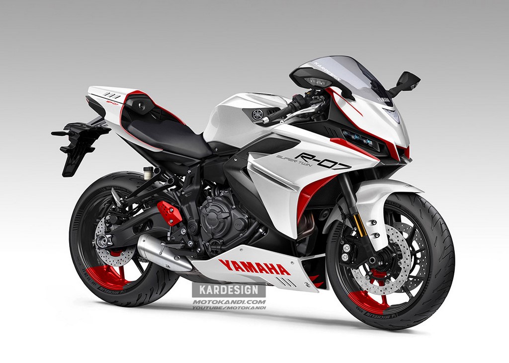 2022 Yamaha R7 Render