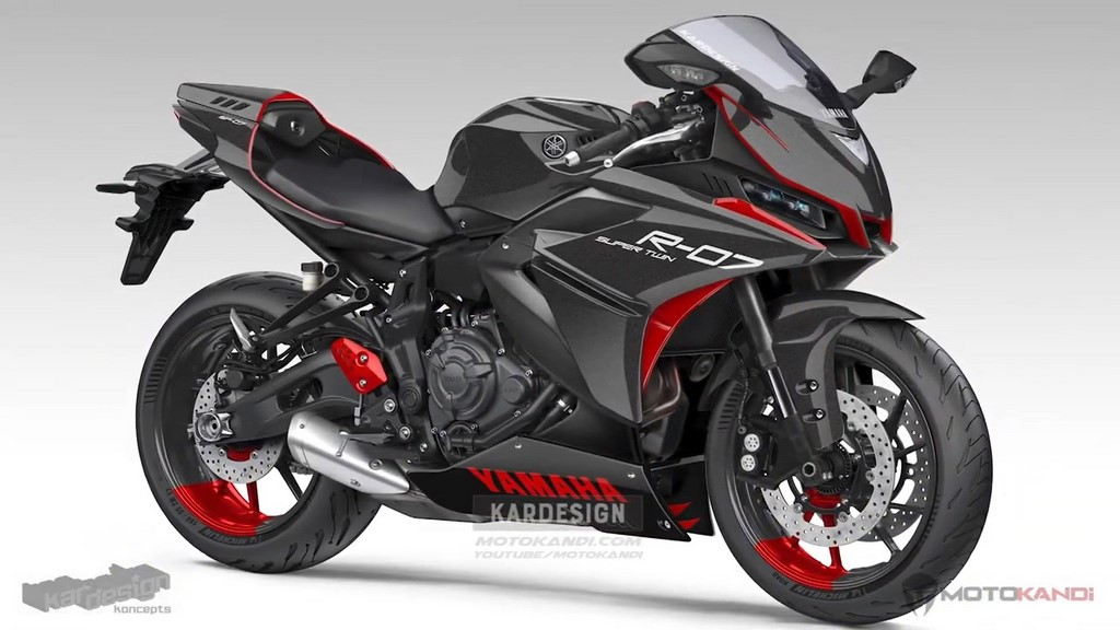 2022 Yamaha YZF-R7 Render