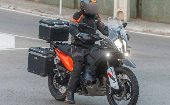 2023 KTM 890 Adventure Spied