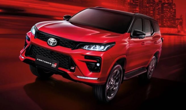 2023 Toyota Fortuner GR Sport Red