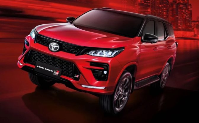 2023 Toyota Fortuner GR Sport Red