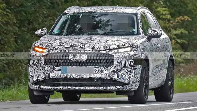 2024 Audi Q3 Spied Front