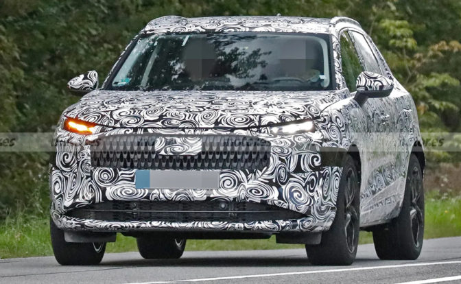 2024 Audi Q3 Spied Front
