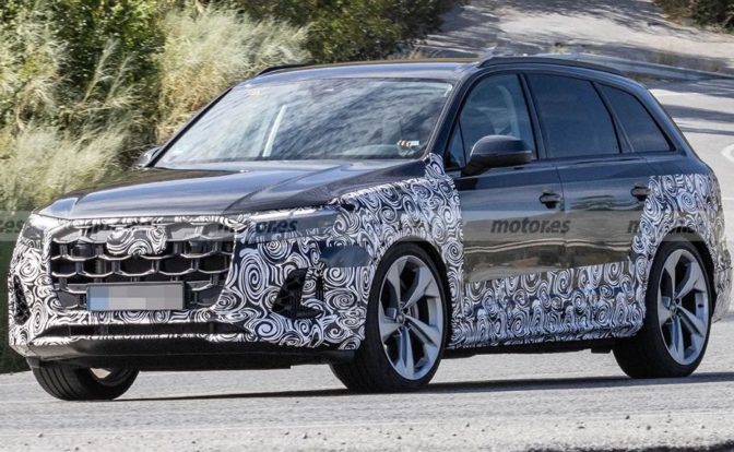 2024 Audi Q7 Spotted