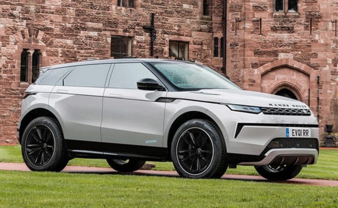 2024 Electric Range Rover Evoque