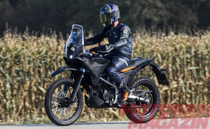 2024 KTM 390 Adventure Spied