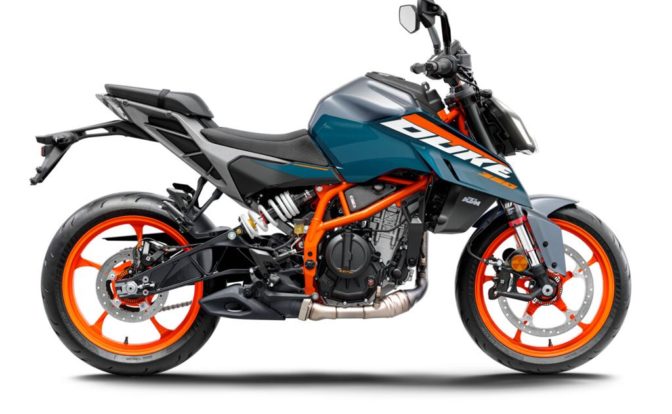 2024 KTM Duke 390 Atlantic Blue