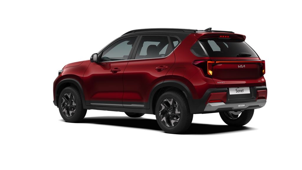2024 Kia Sonet Facelift Rear Profile