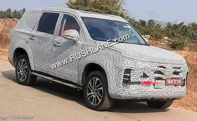 2024 MG Gloster Spied