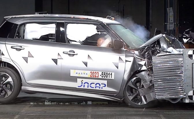2024 Maruti Swift Safety Test