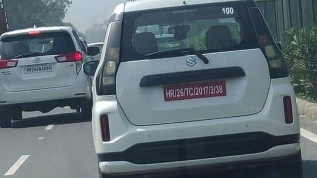 2024 Maruti Wagon R Spied Rear