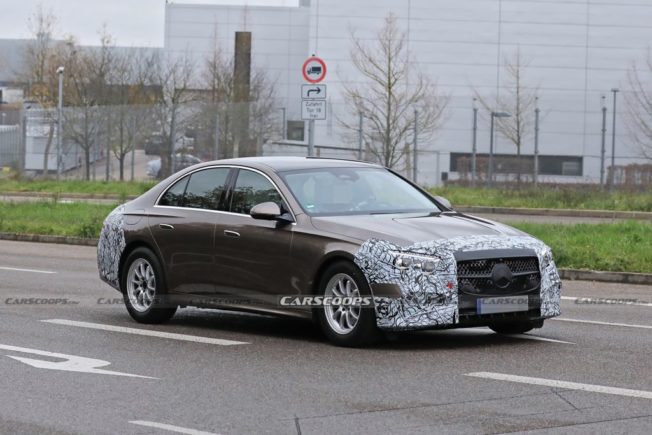 2024 Mercedes E-Class Spied