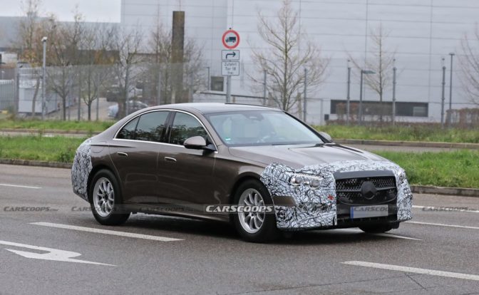 2024 Mercedes E-Class Spied