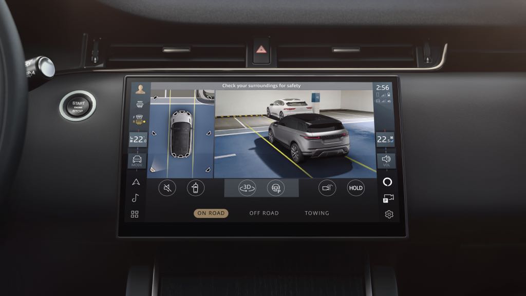 2024 Range Rover Evoque Screen