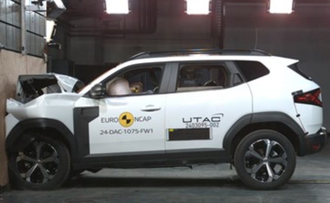 2024 Renault Duster Front Impact Euro NCAP