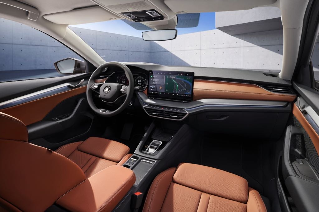 2024 Skoda Octavia Facelift Interior