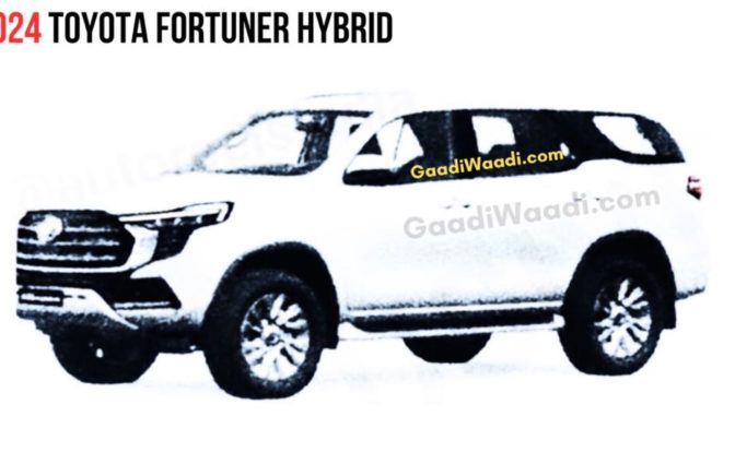 2024 Toyota Fortuner Leaked