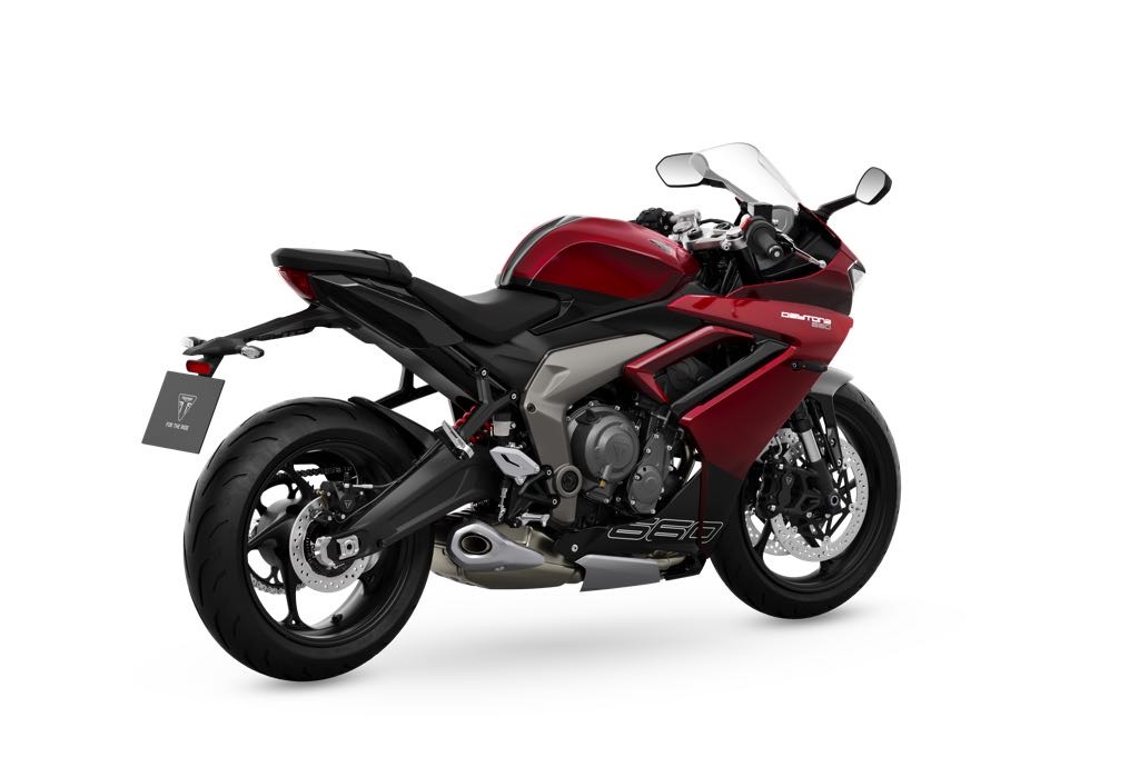 2024 Triumph Daytona 660 Rear
